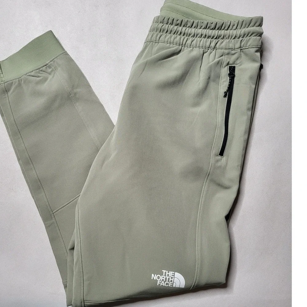 The North Face Womens Tekware FlashDry Joggers Green Size M Hike Gorpcore Casual